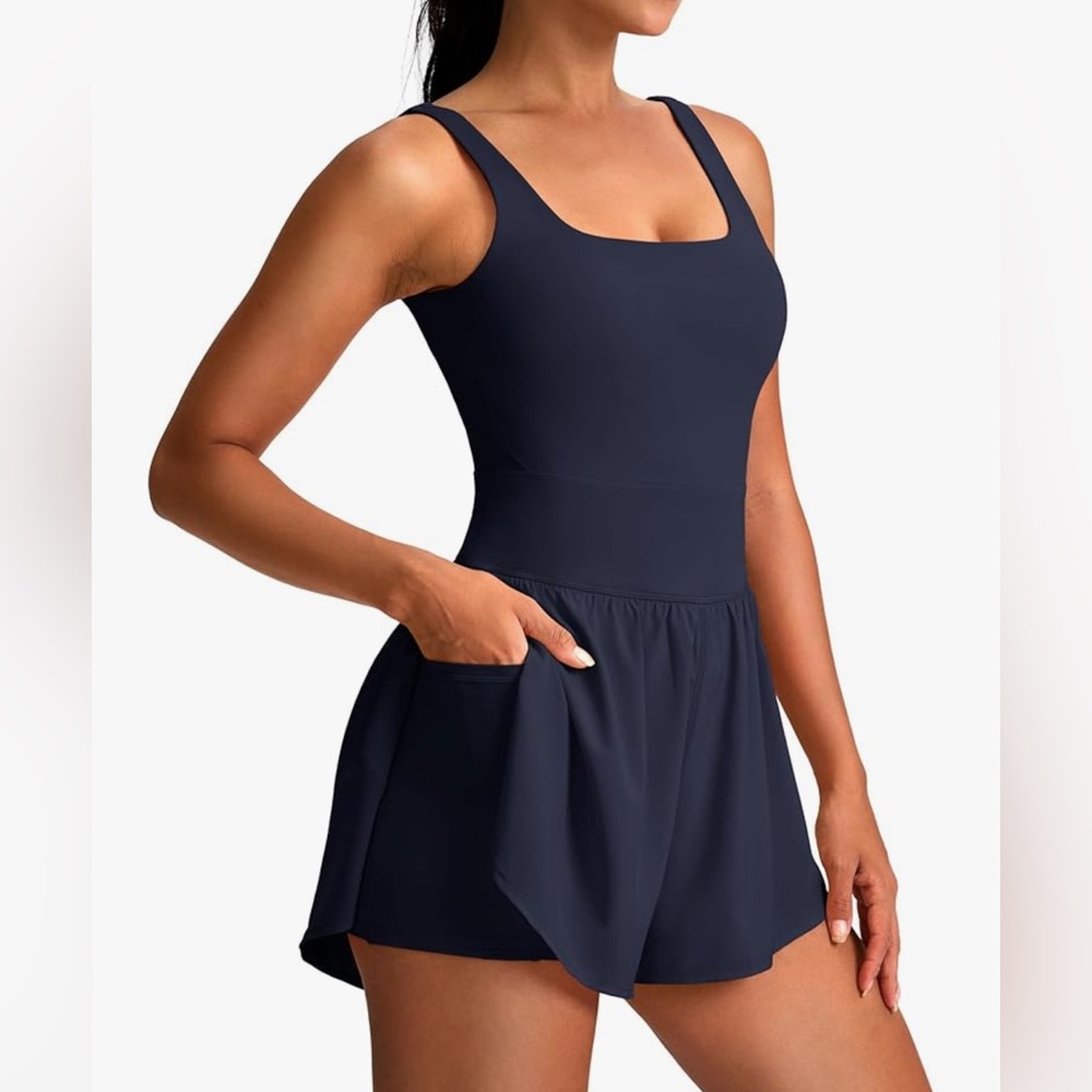 Soothfeel navy romper athletic S